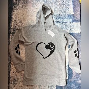 🎃sale!! NWT love my dog  hoodie